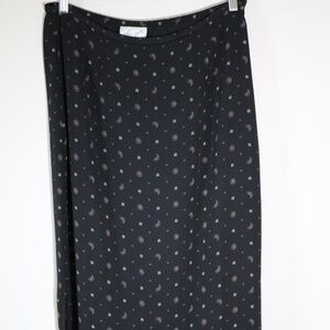 Vintage Kathie Lee Skirt (Paisley Detail, Size 12)